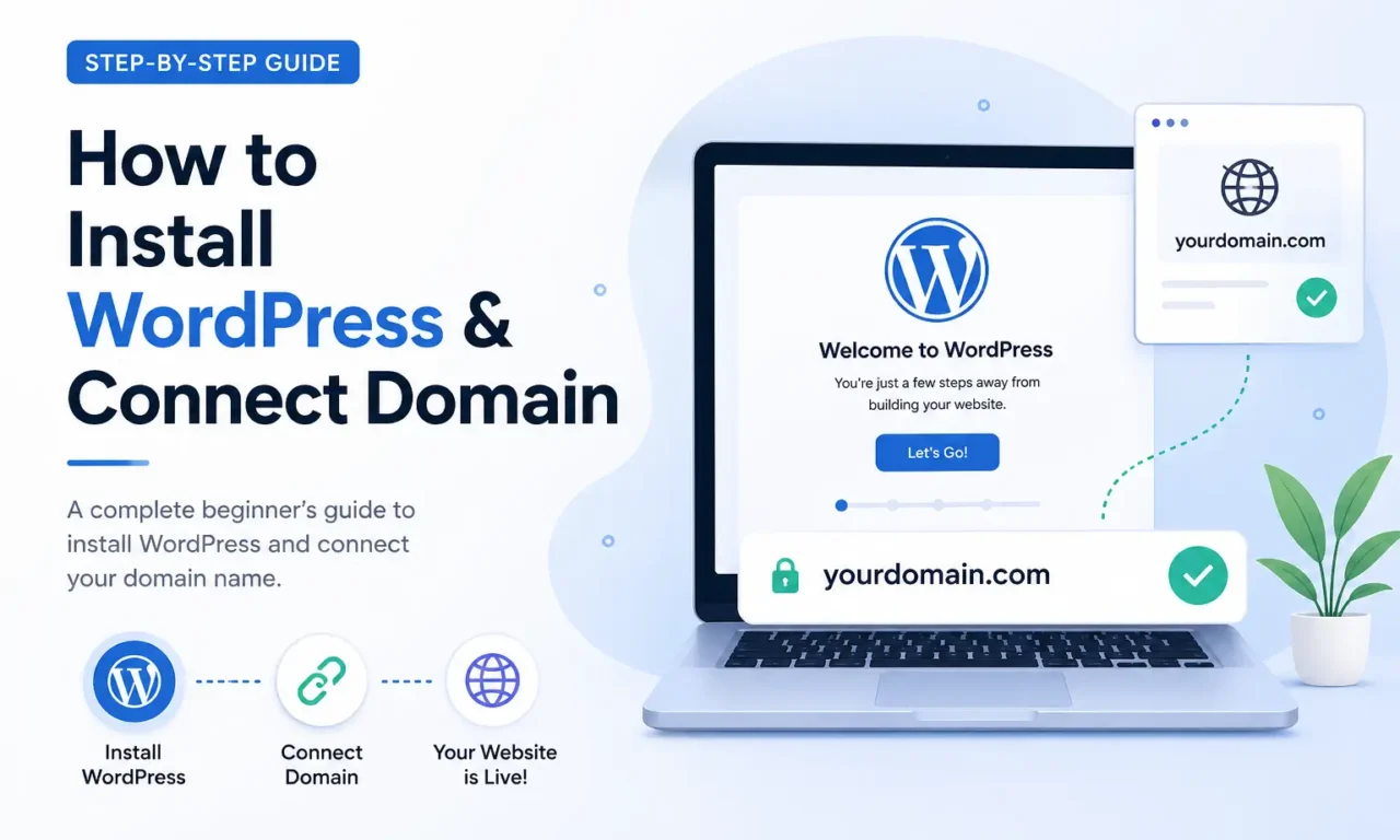 How to Install WordPress & Connect Domain
